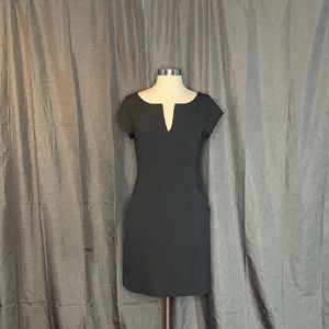 Gap Grey Pinstripe Shift Dress Size 2